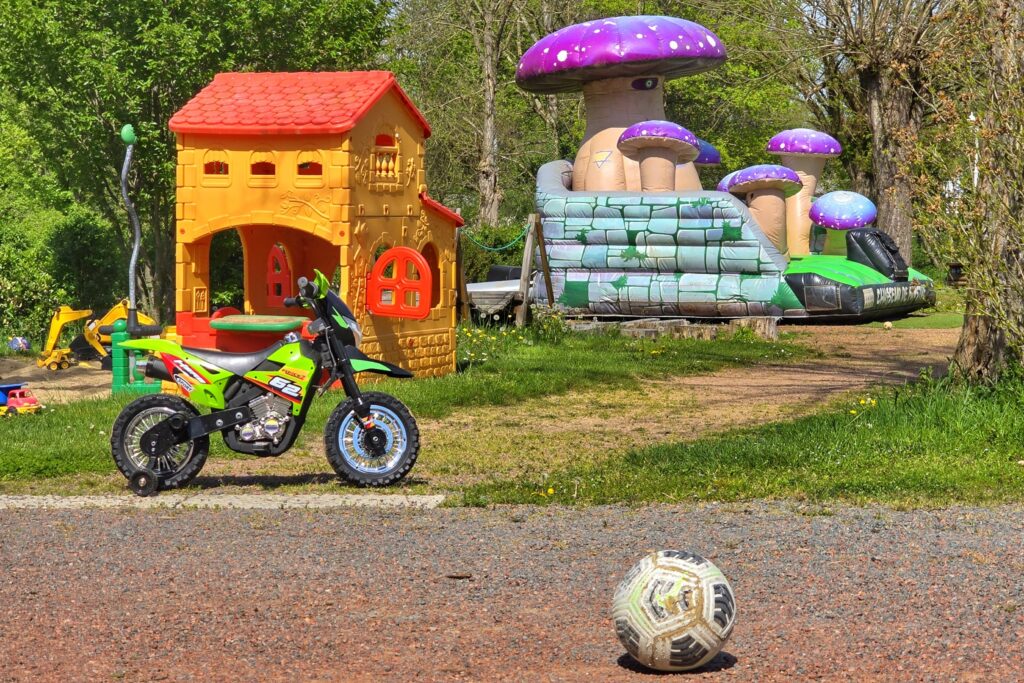 Coin des enfants au Camping de l'Aix