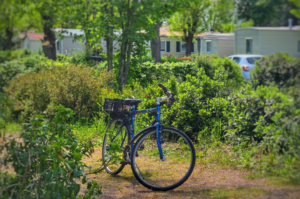 Vélos au Camping Aix