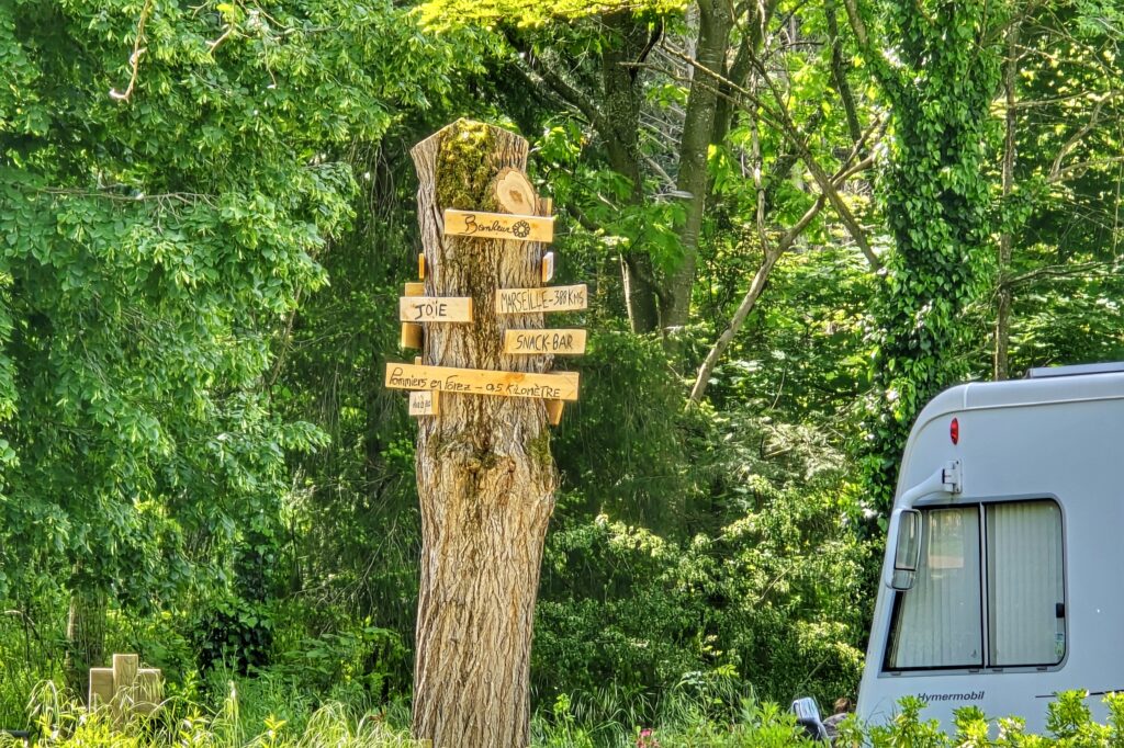 Joie et bonheur au camping de l'Aix dans la Loire